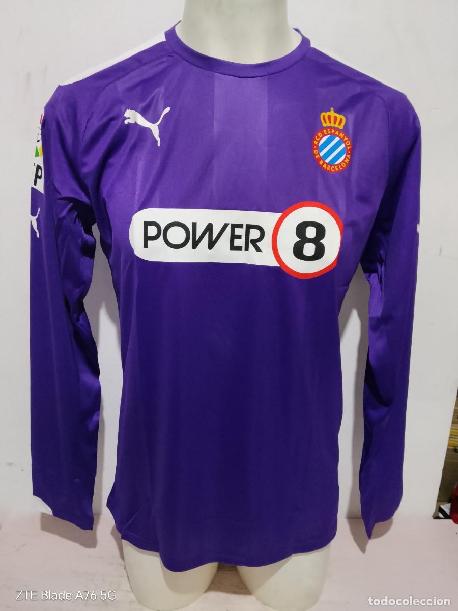 Coleccionismo deportivo: RCD Espanyol 2014 camiseta futbol football shirt L 57cts