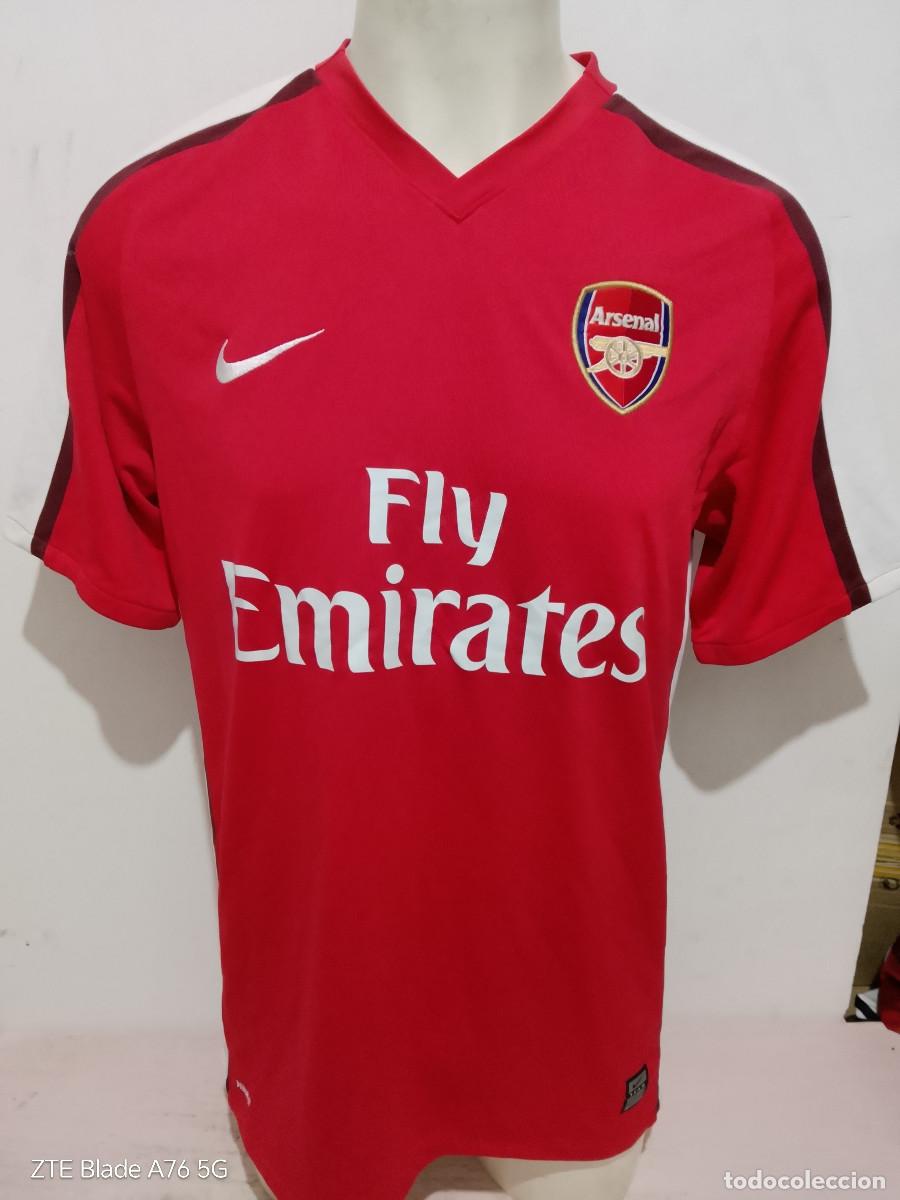 Coleccionismo deportivo: Arsenal fc camiseta futbol football shirt 56cts M.L