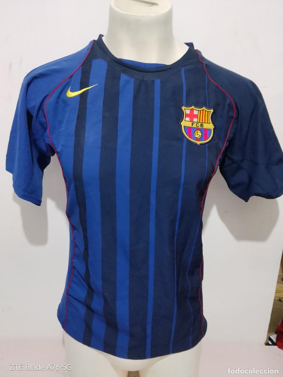 Coleccionismo deportivo: FC Barcelona 2004 camiseta futbol football shirt away s 52cts