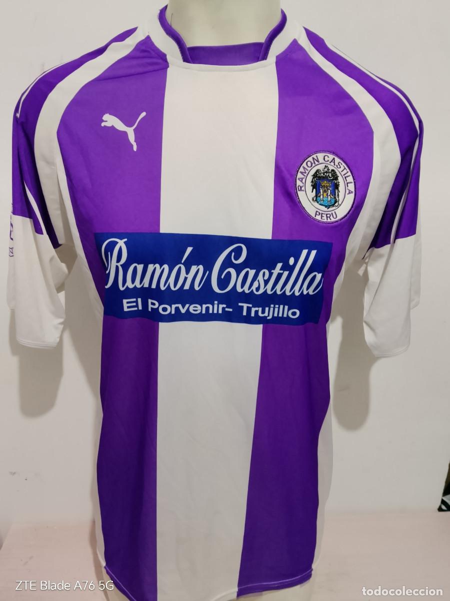 Coleccionismo deportivo: Ramon castilla Trujillo Peru camiseta futbol football shirt valladolid puma L 55cts