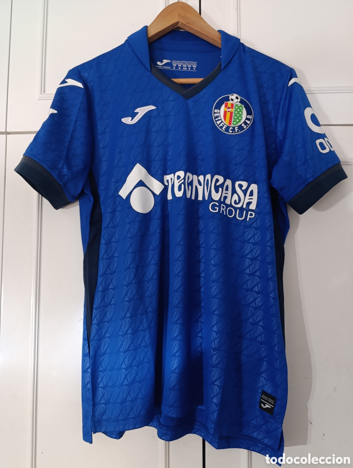 Coleccionismo deportivo: Camiseta matchworn Getafe CF
