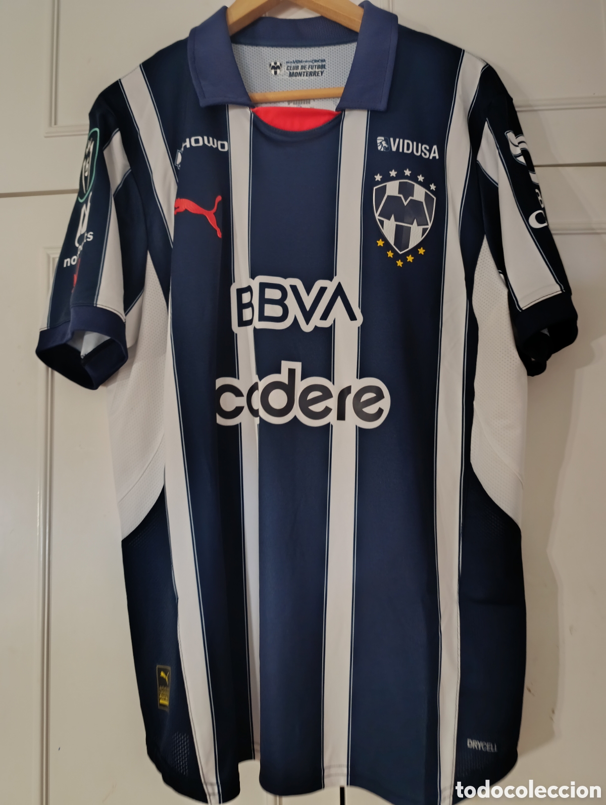 Coleccionismo deportivo: Camiseta matchworn FC Monterrey Sergio Ramos