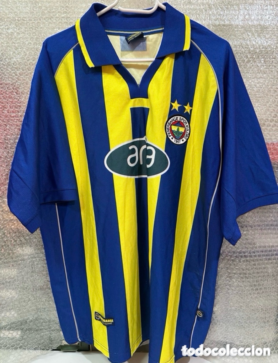 Coleccionismo deportivo: Antigua Camiseta De F&uacute;tbol FENERBAHCE SPOR KULUBU TALLA -XL-