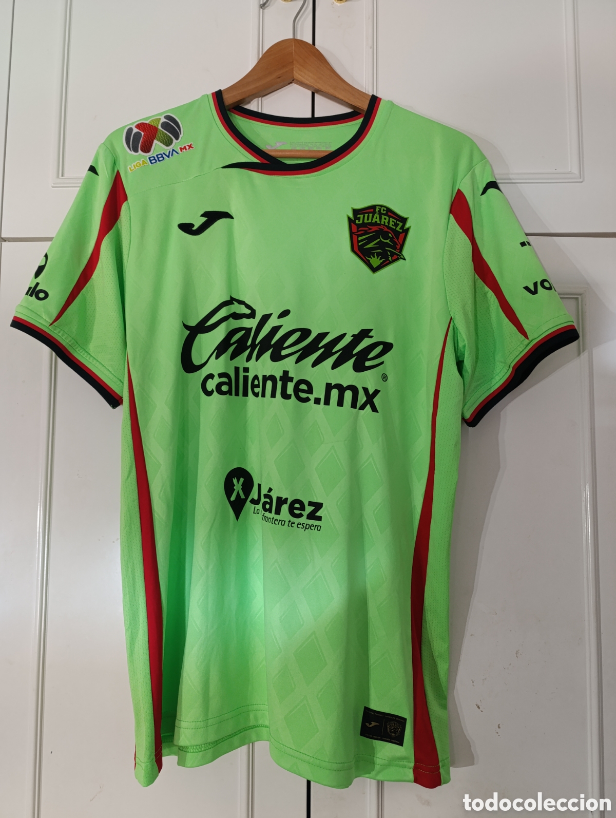Coleccionismo deportivo: Camiseta matchworn FC Ju&aacute;rez de M&eacute;xico
