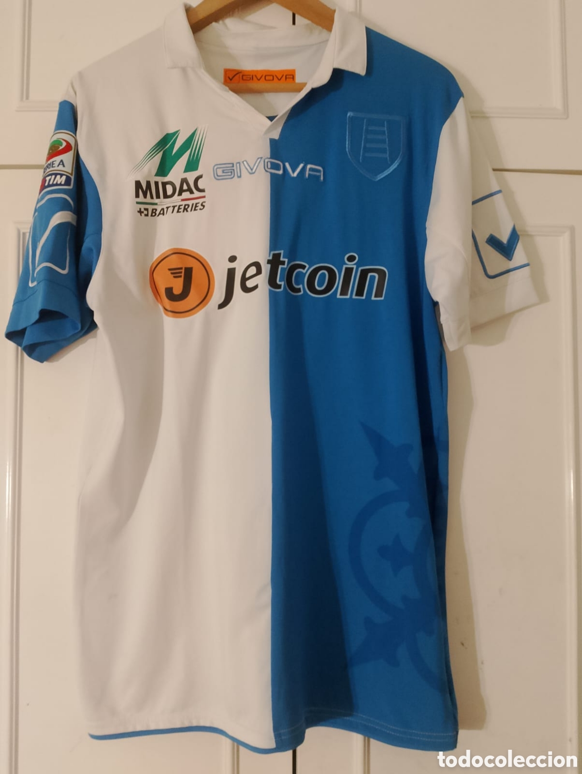 Coleccionismo deportivo: Camiseta matchworn AC Chievo de Italia