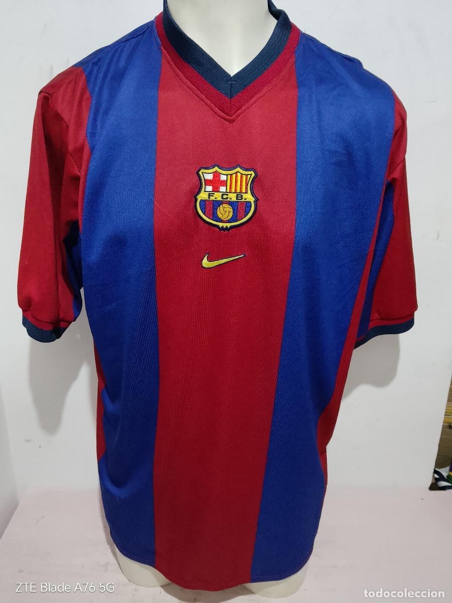 Coleccionismo deportivo: FC Barcelona 1998 match worn camiseta futbol football shirt xl 65cts