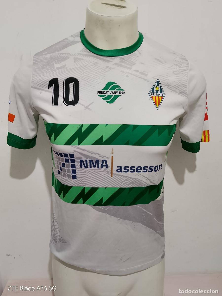 Coleccionismo deportivo: UE Sants Barcelona camiseta futbol football shirt catalunya xs 50cts
