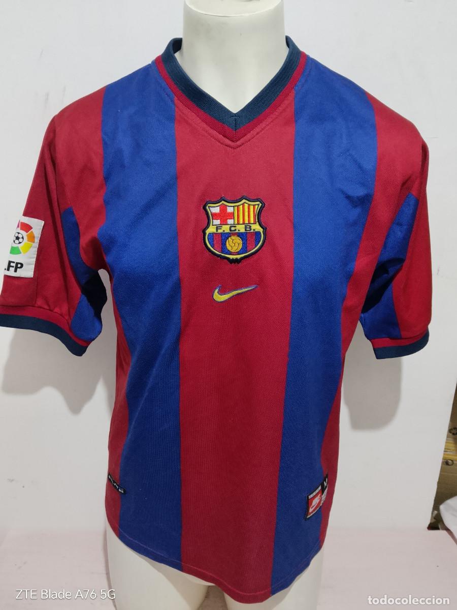 Coleccionismo deportivo: FC Barcelona 1998 camiseta futbol football shirt m 57cts