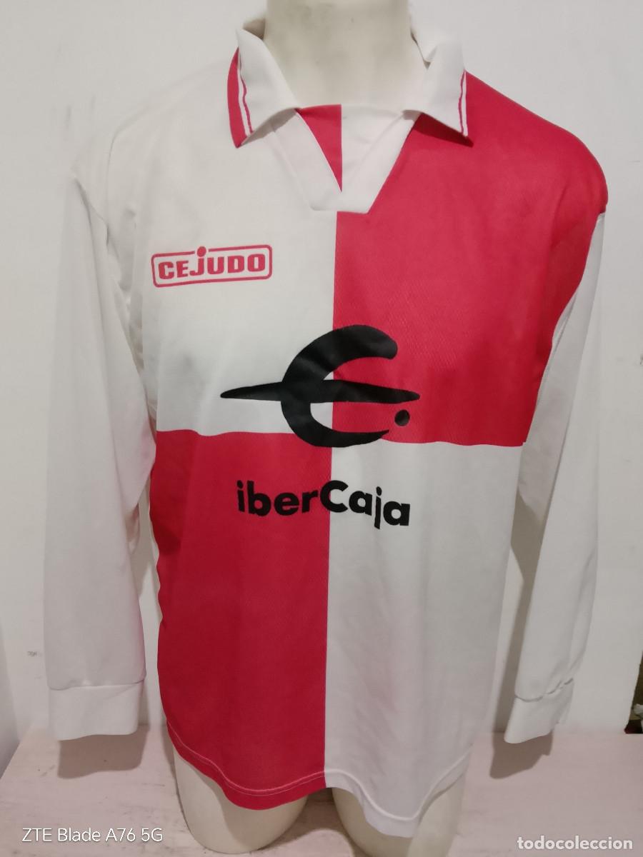 Coleccionismo deportivo: Arosa SC vintage camiseta futbol cejudo arlequinado galicia pontevedra M