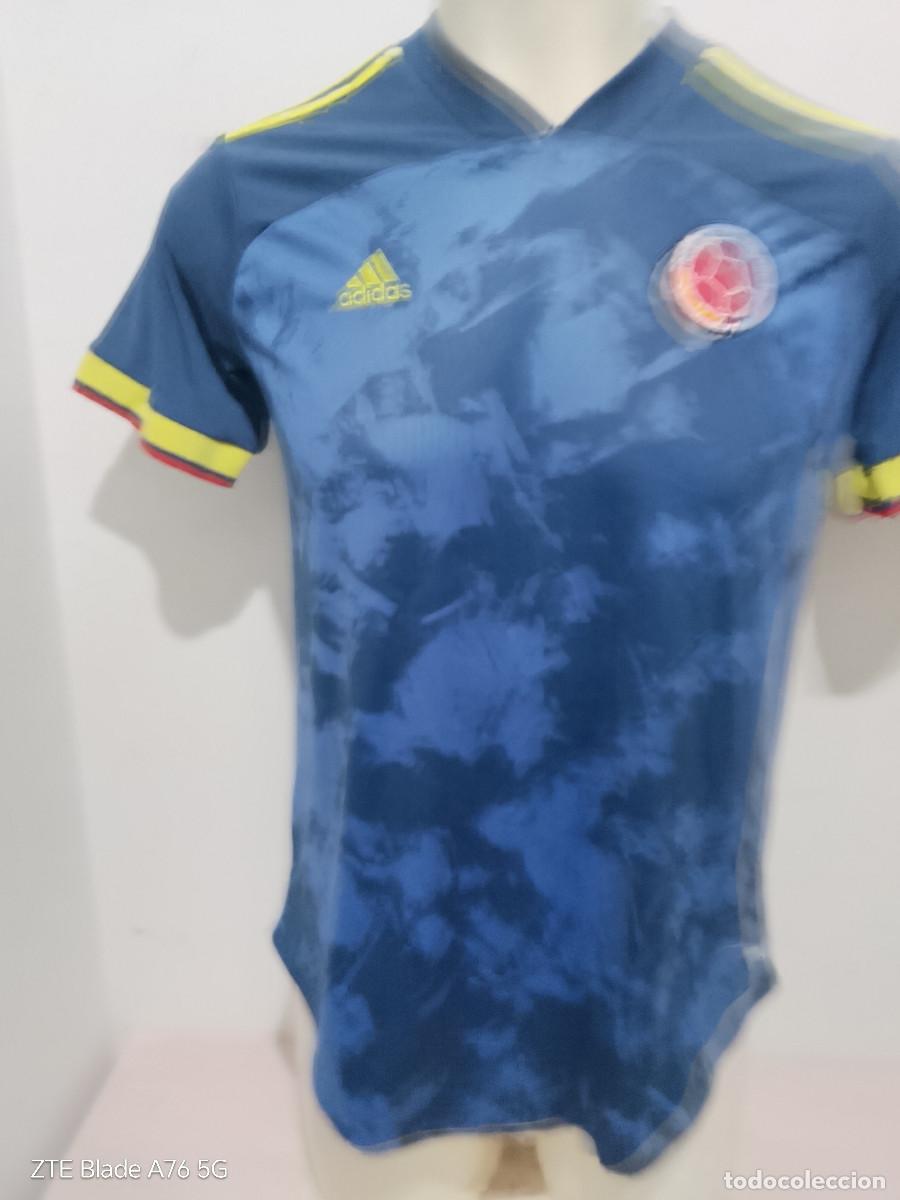 Coleccionismo deportivo: Colombia seleccion futbol football shirt L 52cts equ M