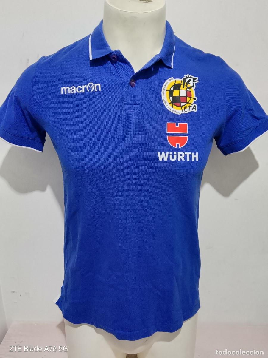 Coleccionismo deportivo: Federacion Espa&ntilde;a futbol Tecnico football shirt seleccion s 50cts
