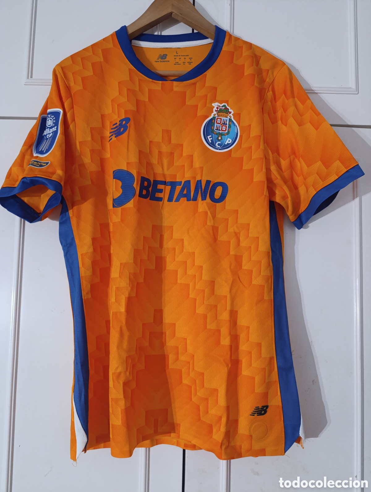 Coleccionismo deportivo: Camiseta matchworn FC Porto Franco