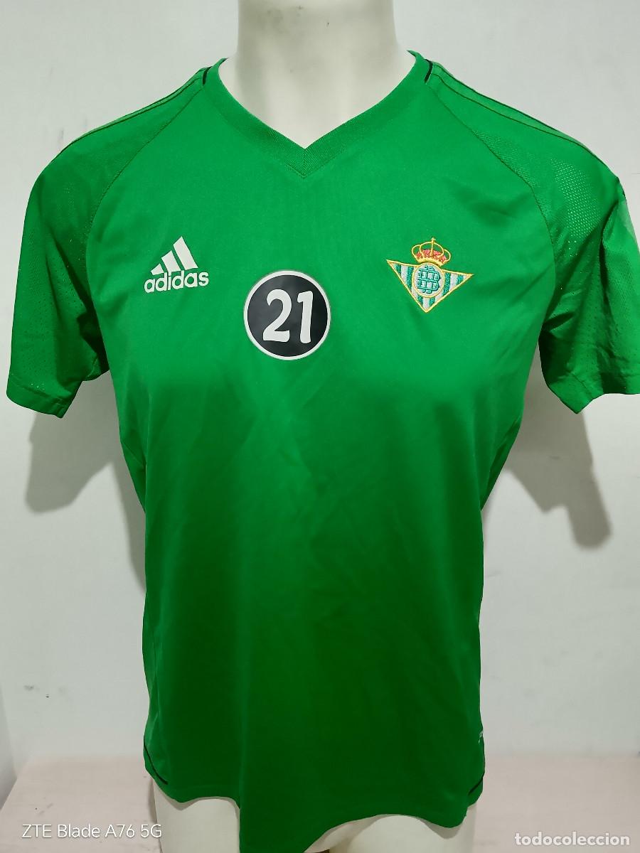 Coleccionismo deportivo: Real Betis training player match issue camiseta futbol football shirt L 55cts