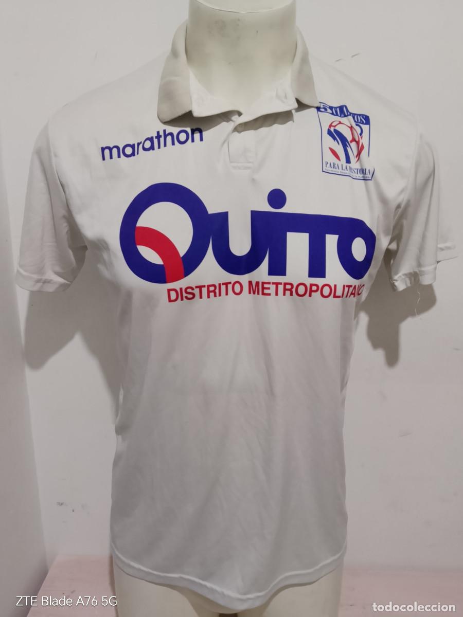 Coleccionismo deportivo: SD Quito Ecuador Ligas camiseta futbol football shirt L 58cts liga s 55cts