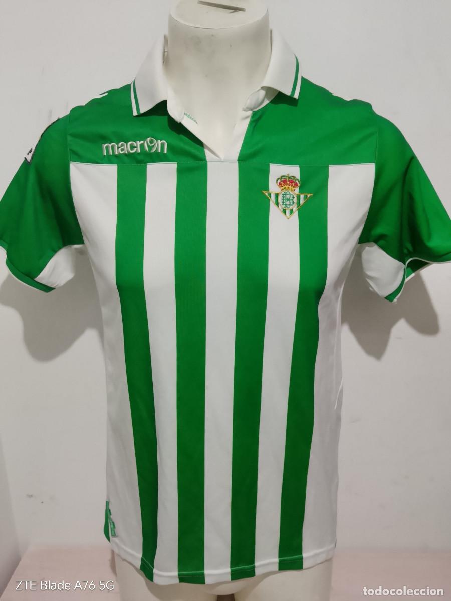 Coleccionismo deportivo: Real Betis camiseta futbol football shirt s 48cts