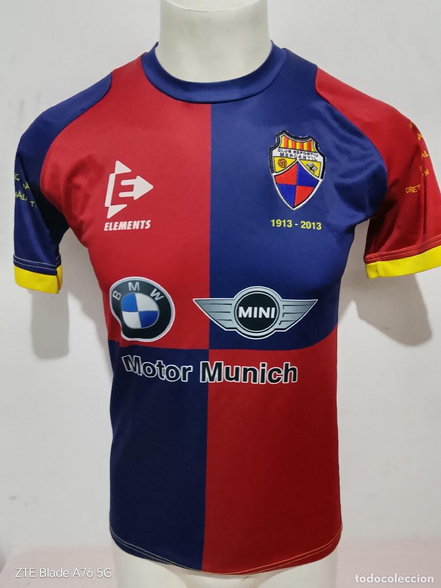 Coleccionismo deportivo: CE Mercantil Sabadell camiseta futbol football shirt s 52cts