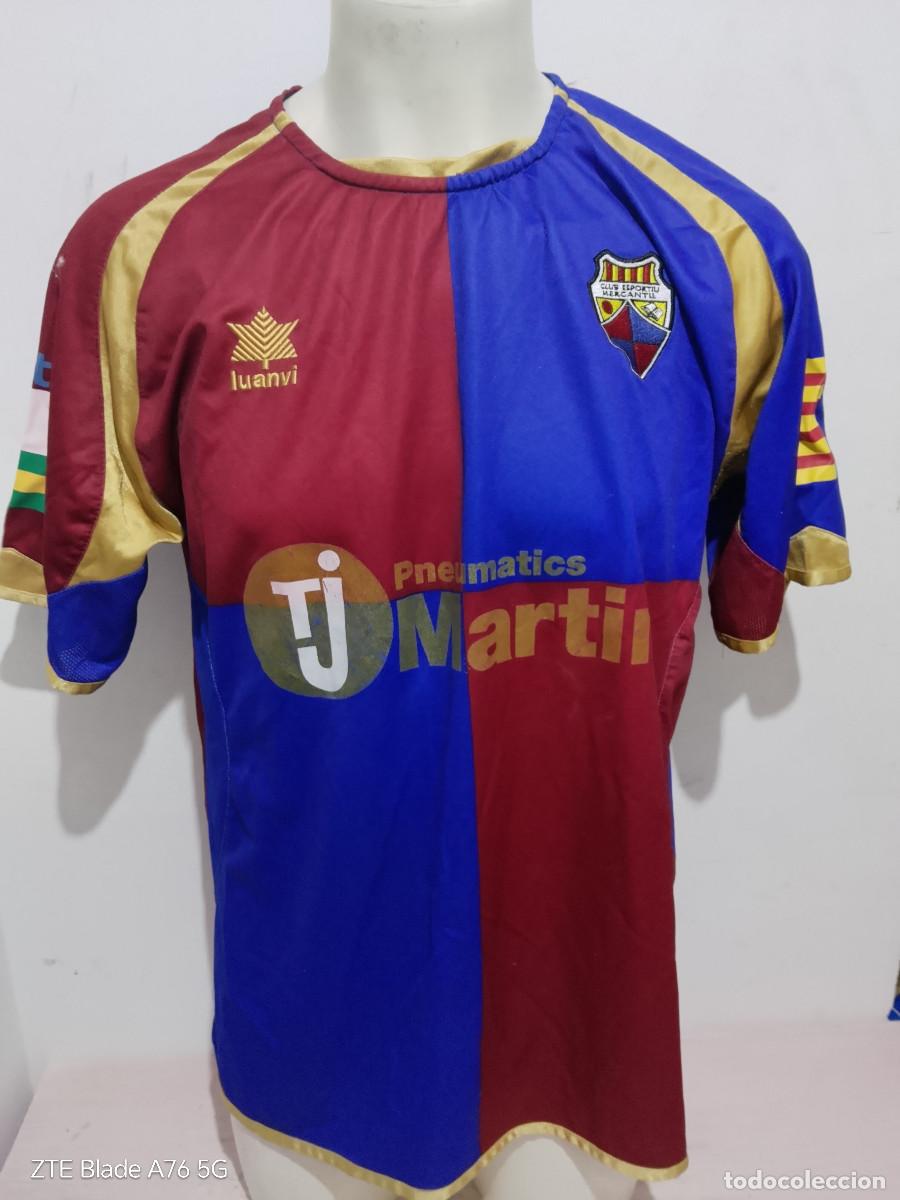 Coleccionismo deportivo: CE Mercantil Sabadell camiseta futbol football shirt L 58cts