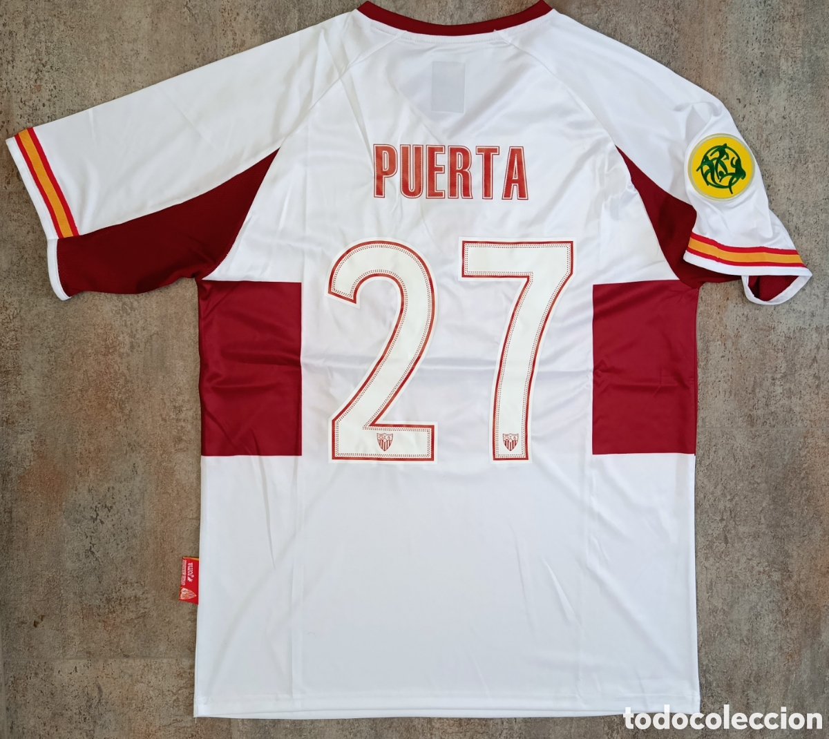 Coleccionismo deportivo: Camiseta Puerta Sevilla 2005-2006