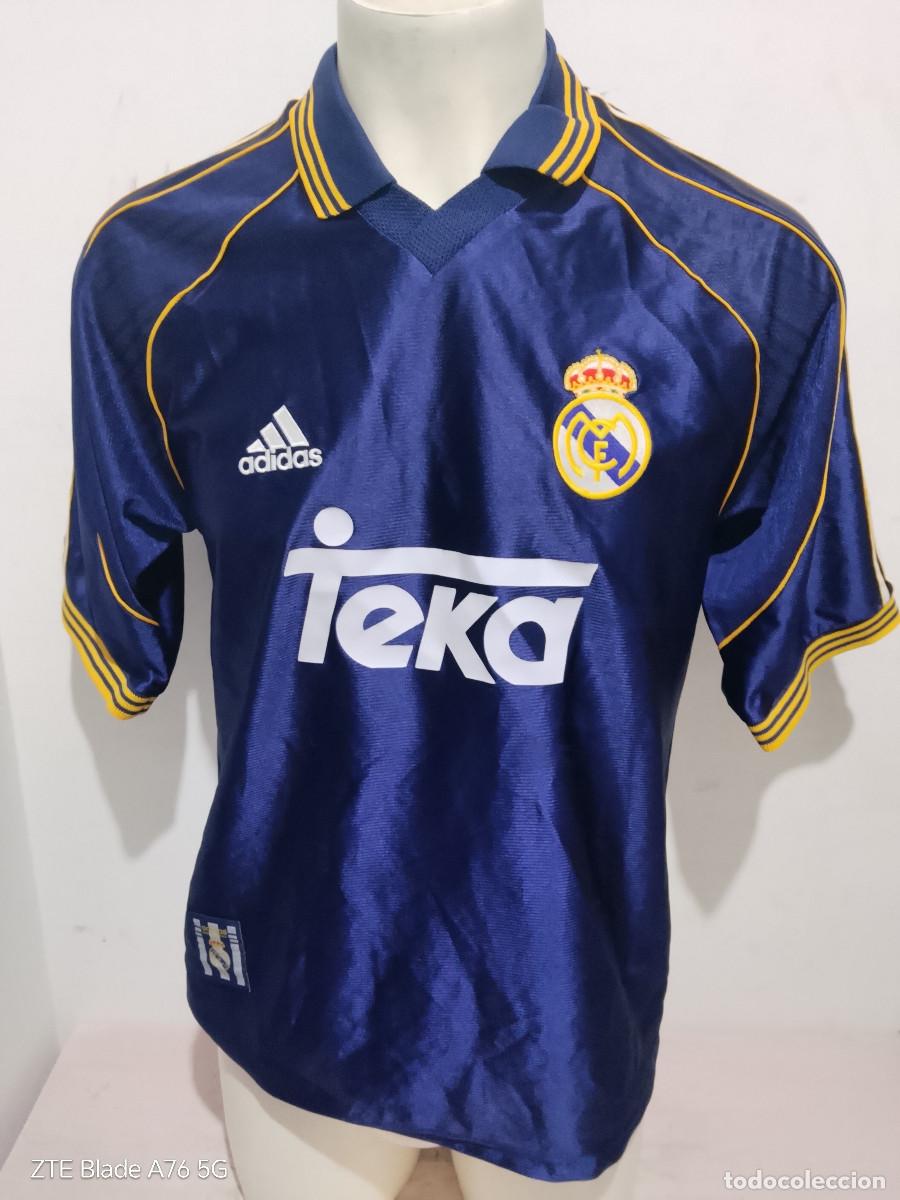 Coleccionismo deportivo: dorsal Fans Real Madrid 1998 camiseta futbol football shirt M 54cts