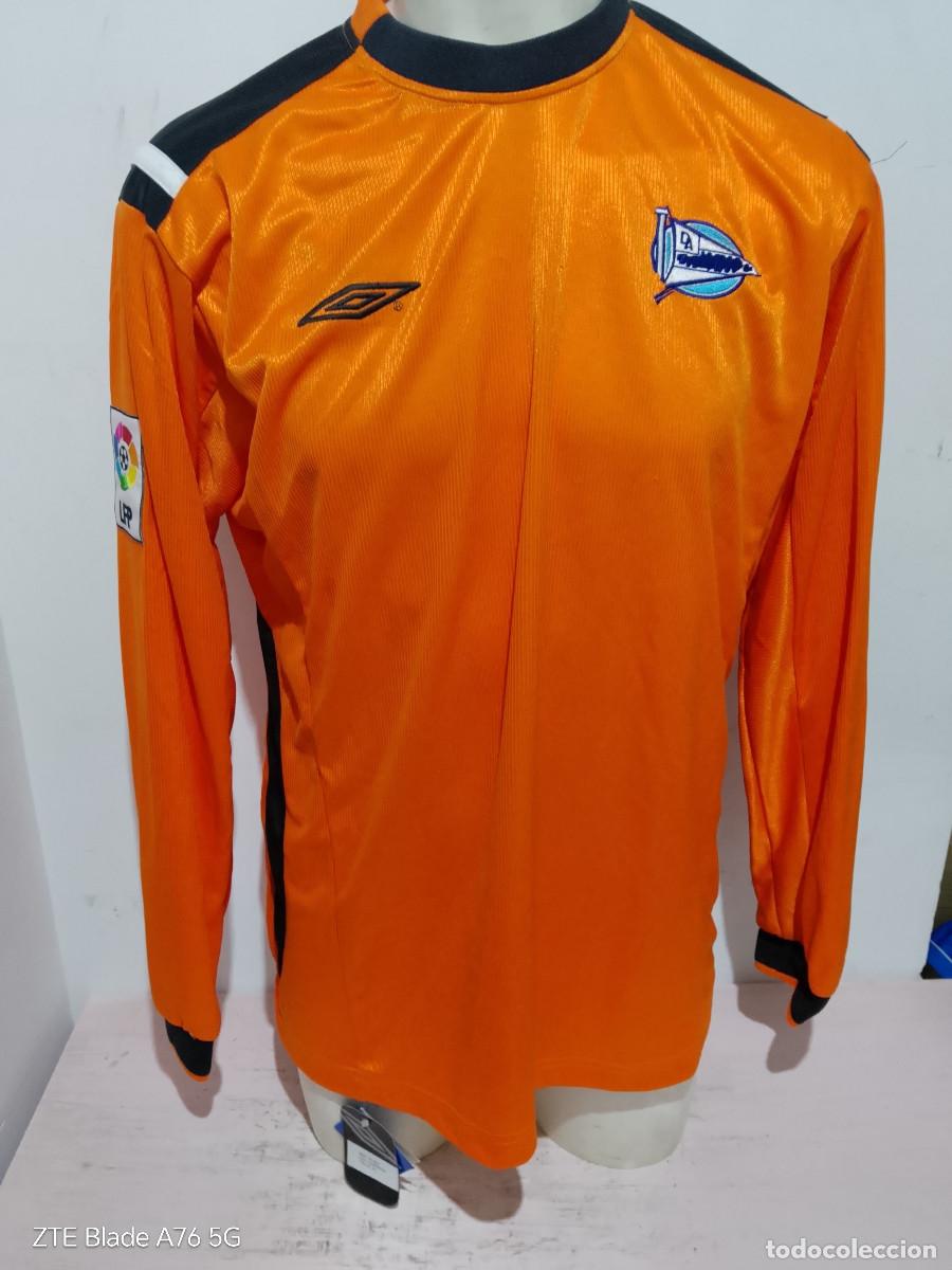 Coleccionismo deportivo: Deportivo Alaves camiseta futbol football shirt Nueva xl 60cts