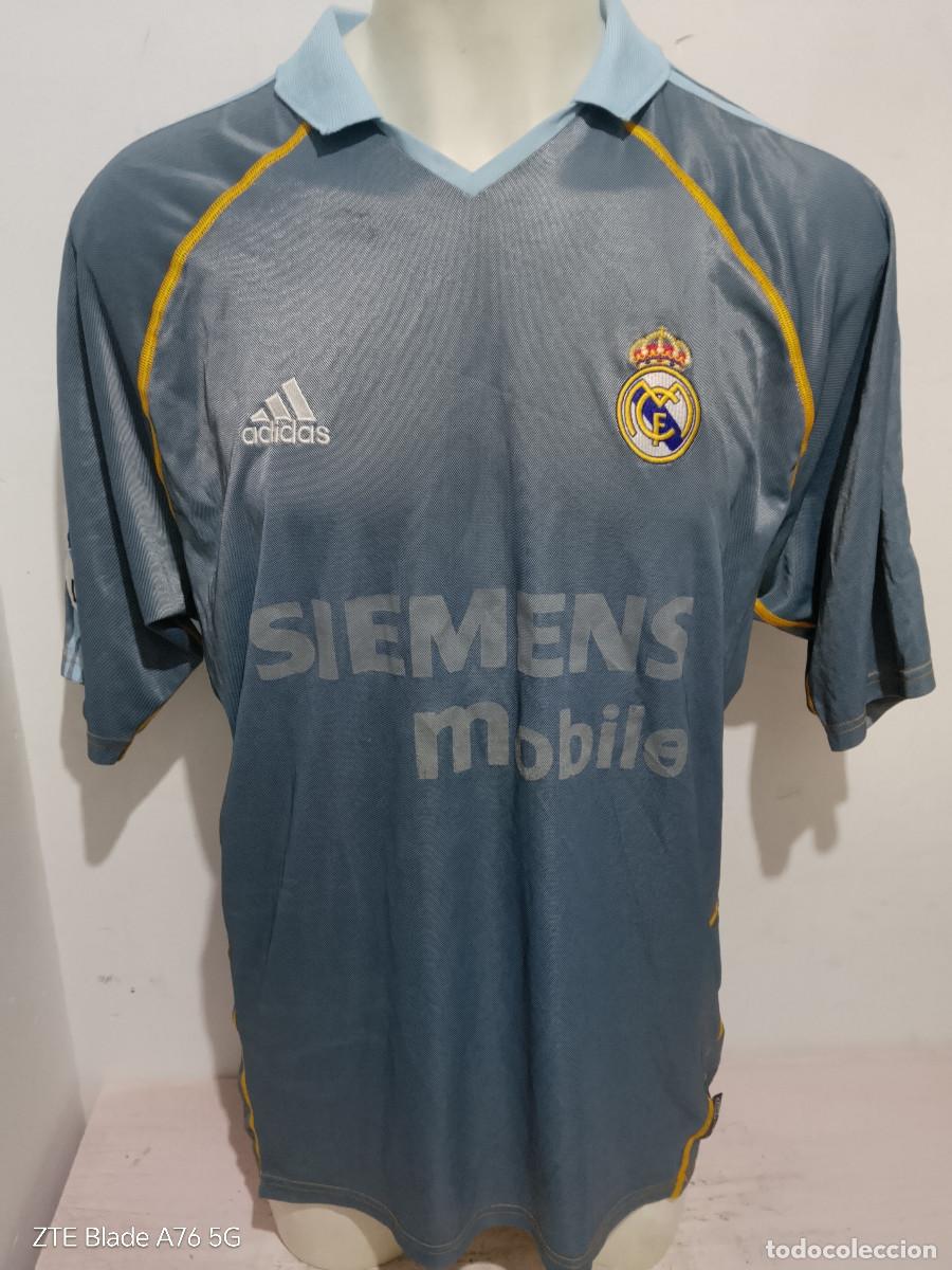 Coleccionismo deportivo: Real Madrid 2003 camiseta futbol football shirt (sponsor mal estado) xl 62cts
