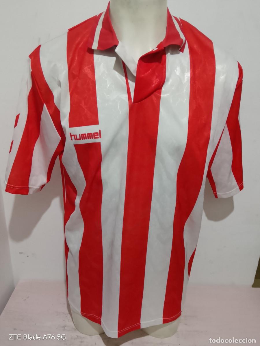 Coleccionismo deportivo: Hummel vintage football shirt generic camiseta futbol Red Star xl