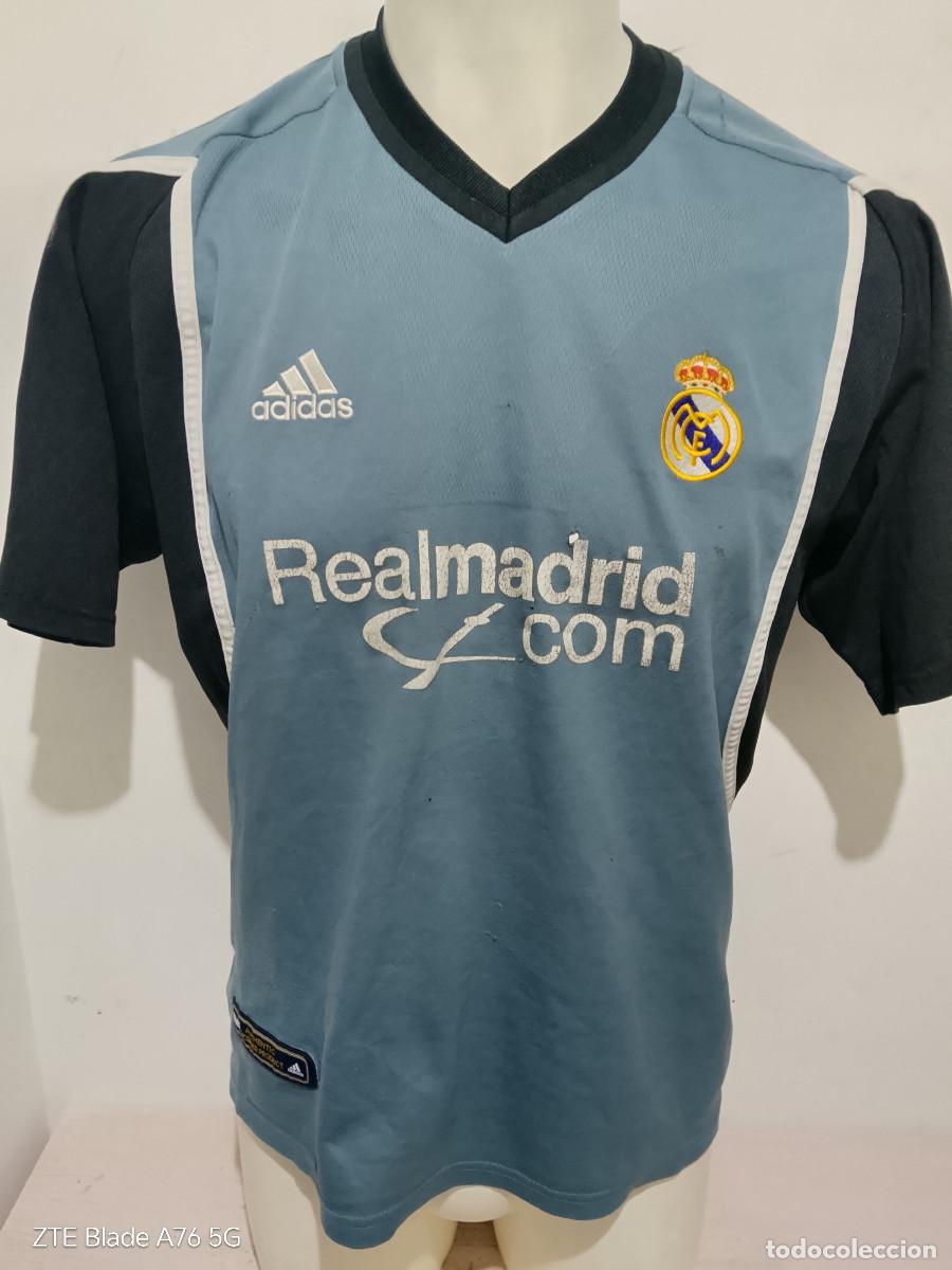 Coleccionismo deportivo: Real Madrid camiseta futbol football shirt (tara agujero) M 58cts