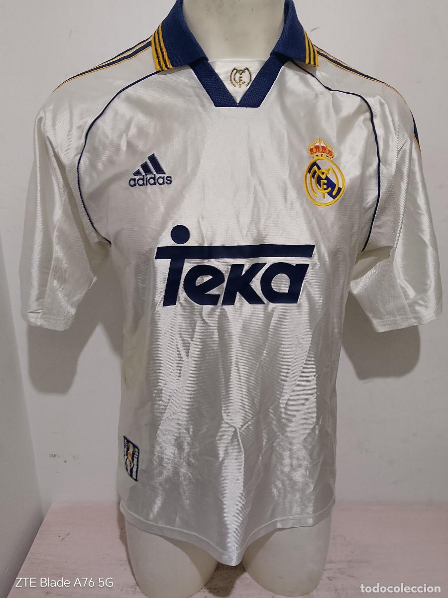 Coleccionismo deportivo: Real Madrid 1998 camiseta futbol football shirt M 55cts