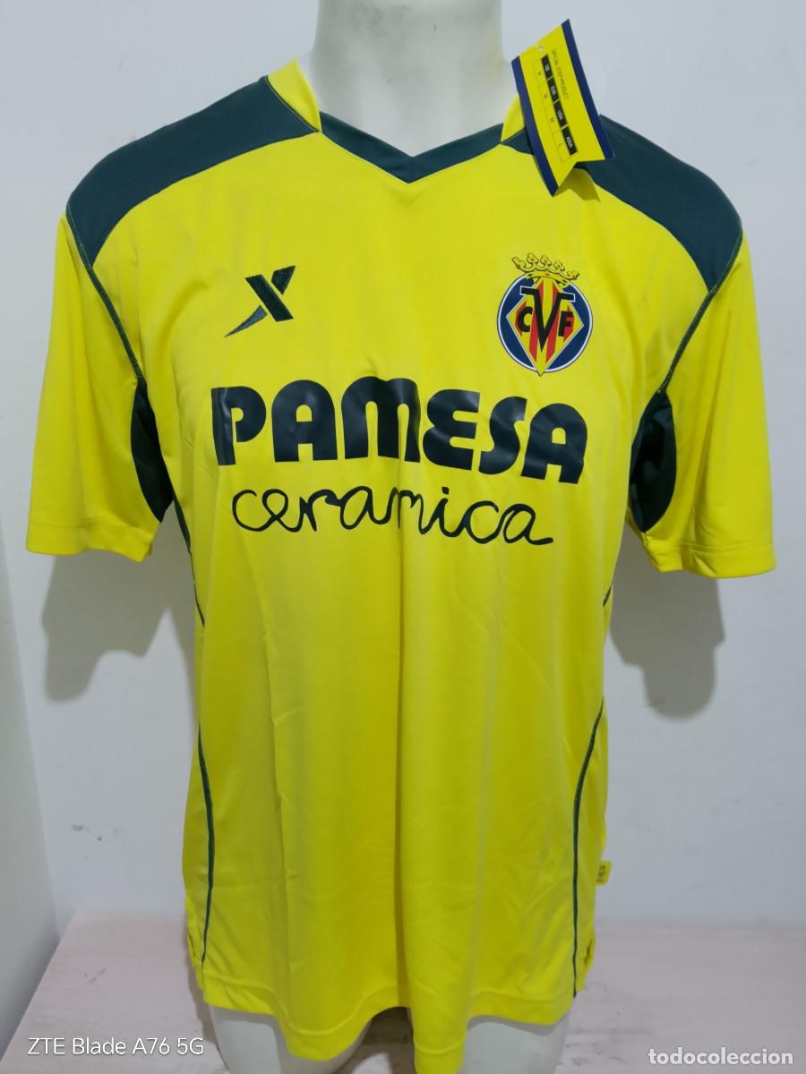 Coleccionismo deportivo: Villarreal cf camsieta futbol football shirt xl 60cts