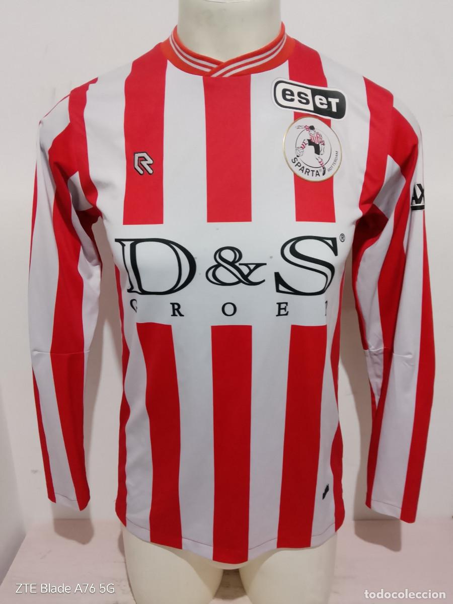 Coleccionismo deportivo: Sparta Rotterdam match worn football shirt voetbal netherlands holland M 52cts