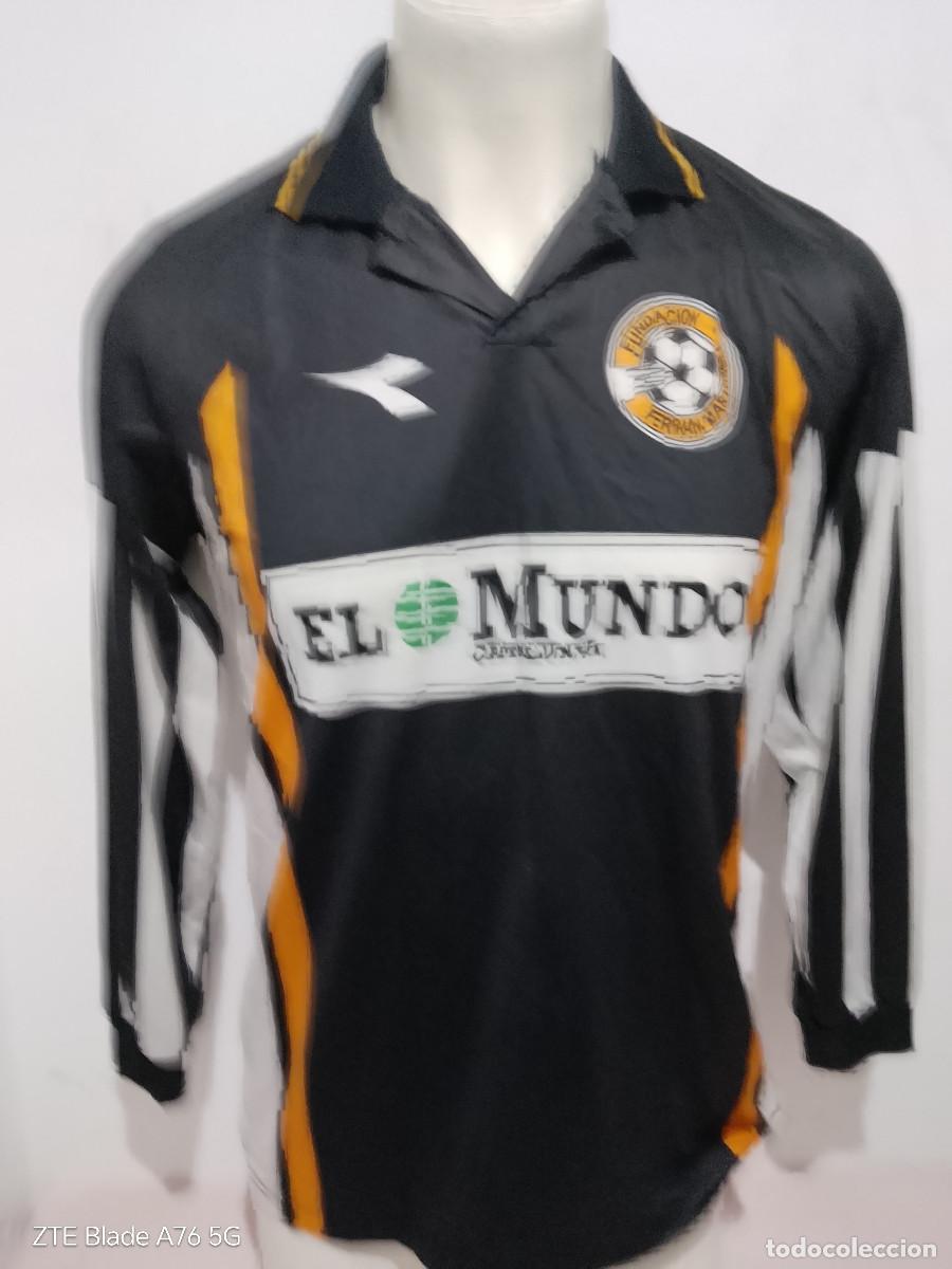 Coleccionismo deportivo: Fundacion ferran Martorell camiseta futbol football shirt Dissolved rcd espanyol M
