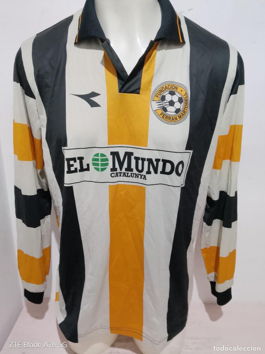 Coleccionismo deportivo: Fundacion ferran Martorell camiseta futbol football shirt Dissolved rcd espanyol XL