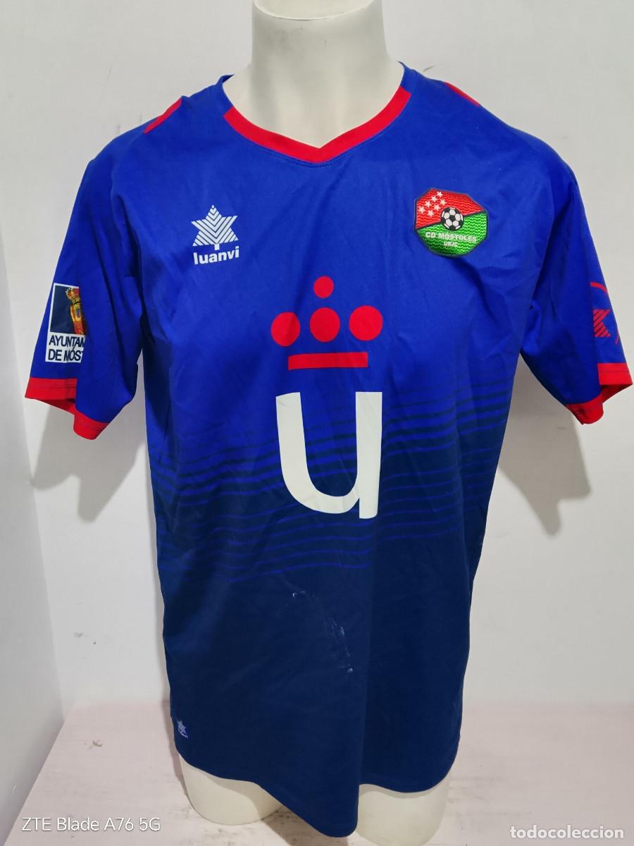 Coleccionismo deportivo: CD Mostoles Madrid match worn camiseta futbol football shirt xl 57cts