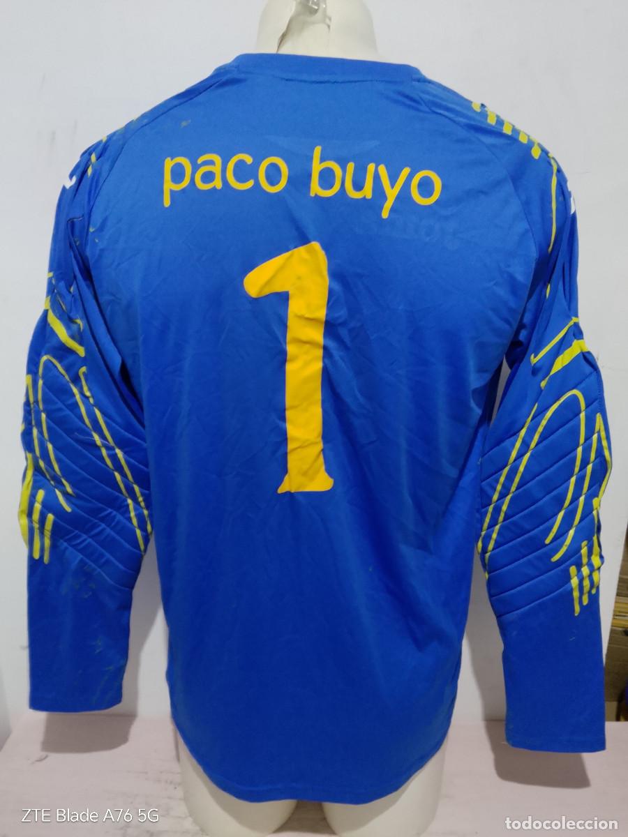 Coleccionismo deportivo: camiseta futbol portero el piponazo goalkepper used L
