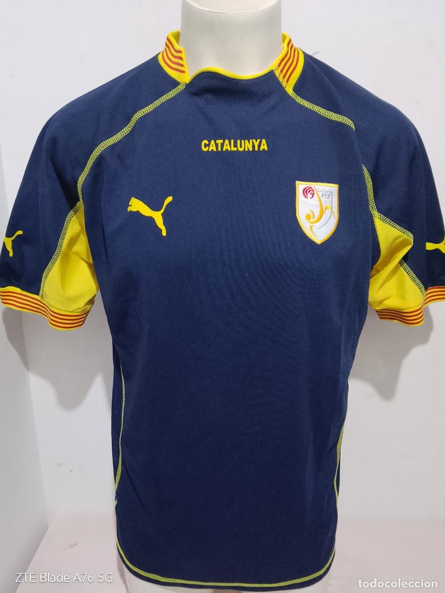 Coleccionismo deportivo: Catalunya seleccion camiseta futbol football shirt L 58cts