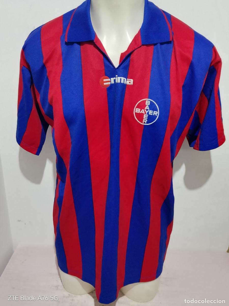 Coleccionismo deportivo: Bayer Uerdingen germany deutschland trikot fussball vintage erima xl 62ct