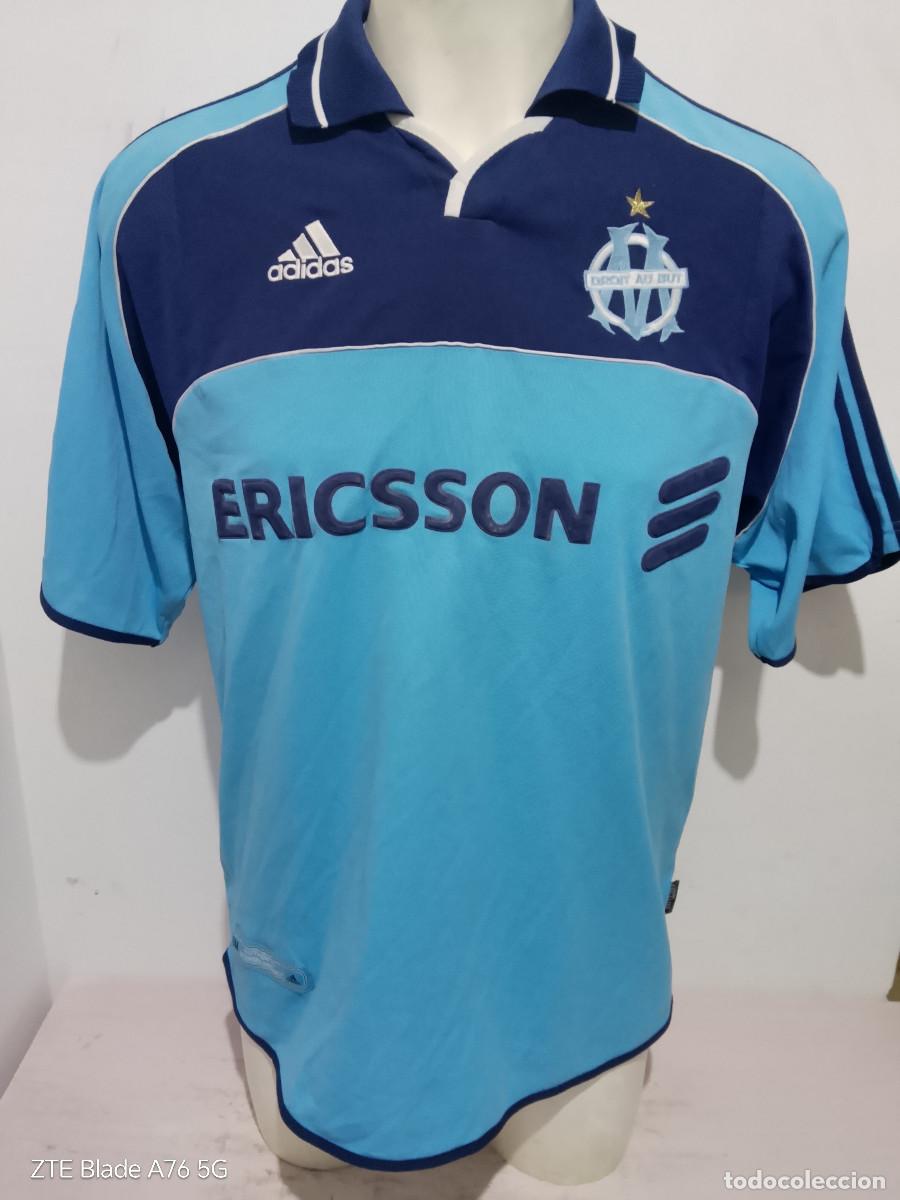 Coleccionismo deportivo: Olympic de Marseille Olympique camiseta futbol football shirt maillot france L 62cts