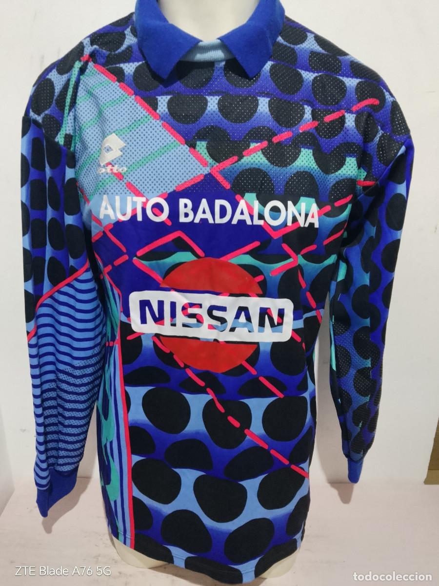 Coleccionismo deportivo: Goalkepper Badalona match worn generic Lotto portero camiseta shirt Atalanta Switzerland Fiorentina