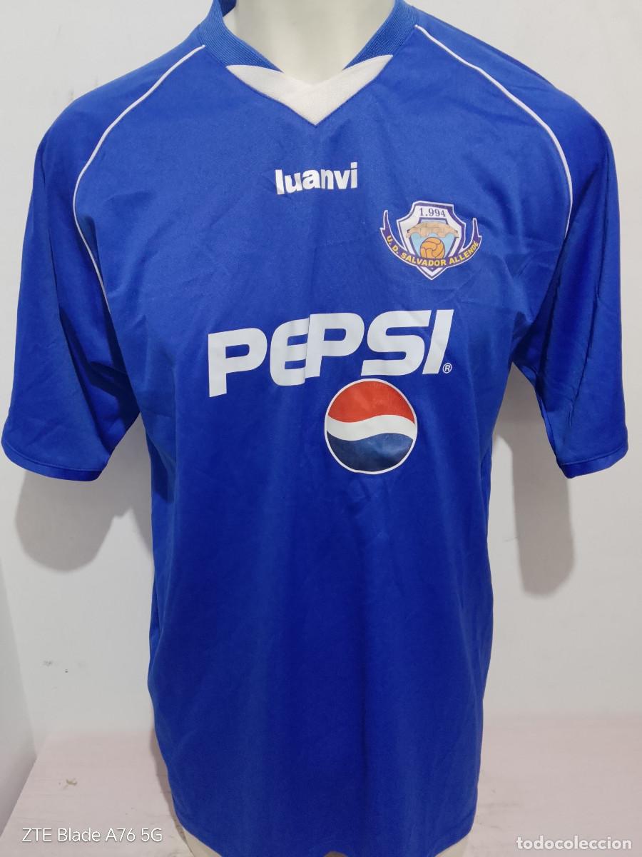 Coleccionismo deportivo: U. D. Salvador Allende Cordoba camiseta futbol football shirt match xl