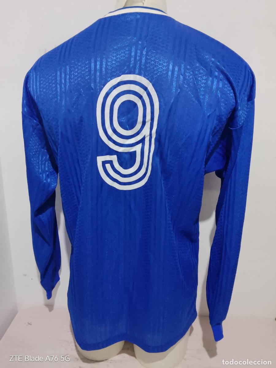 Coleccionismo deportivo: Adidas 1980 camiseta futbol football shirt Madrid Instituto deportes vintage L 58cts