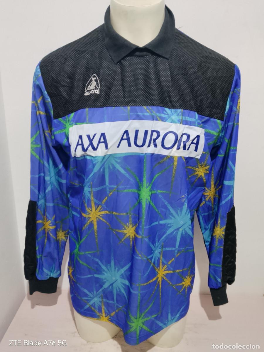 Coleccionismo deportivo: Futbol camiseta portero 1980 goalkepper camiseta Austral L 57cts