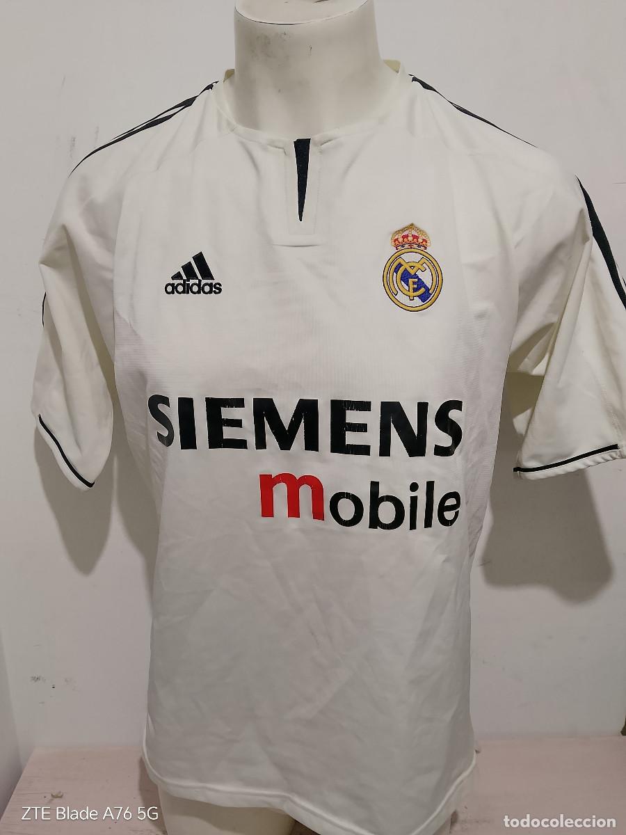 Coleccionismo deportivo: Real Madrid camiseta futbol football shirt M 57cts