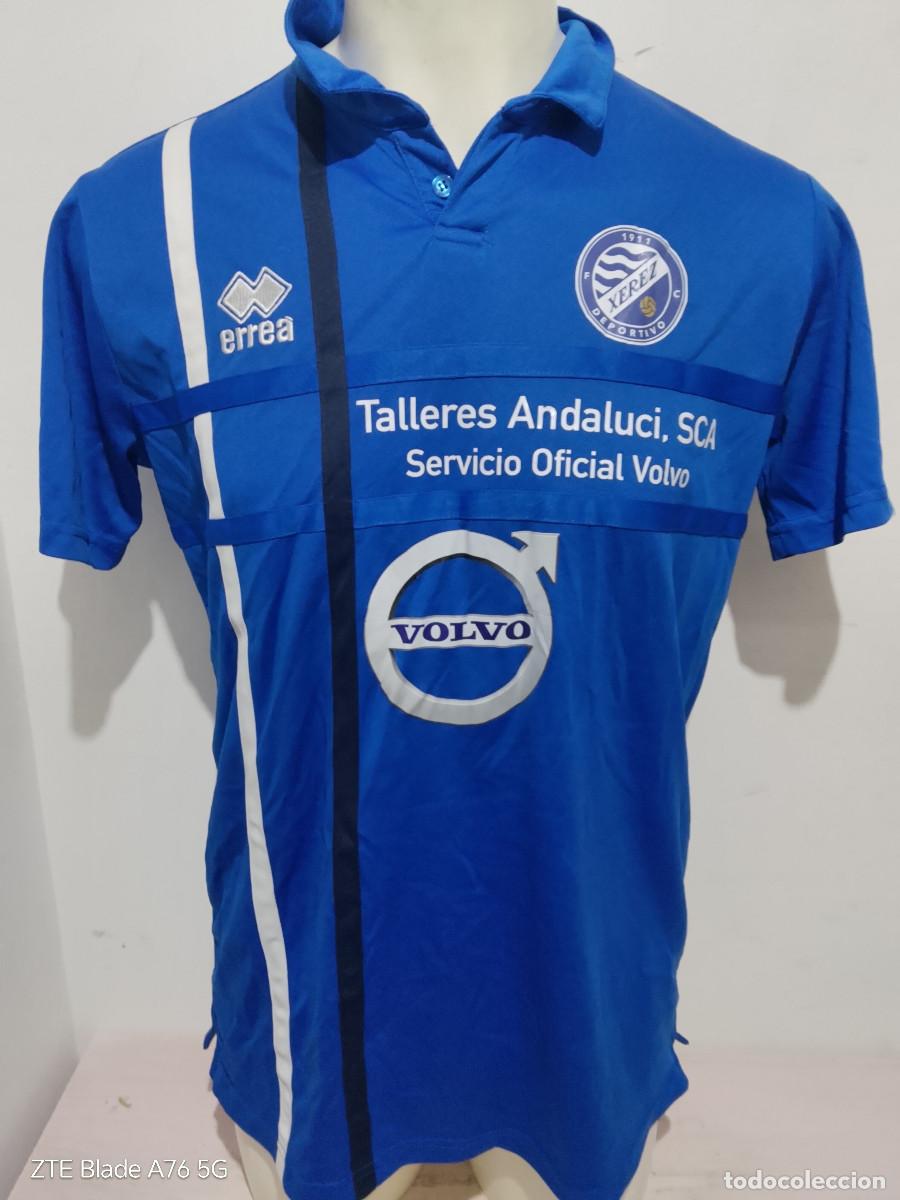 Coleccionismo deportivo: Xerez Deportivo F&uacute;tbol Club cadiz camiseta futbol polo football shirt xl 56cts