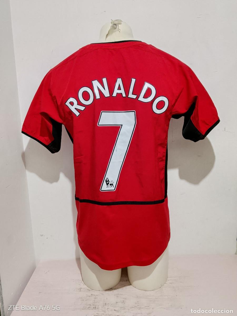 Coleccionismo deportivo: Manchester utd Ronaldo camiseta futbol football shirt s 54cts replic