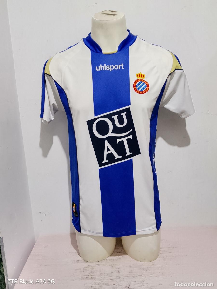 Coleccionismo deportivo: RCD Espanyol camiseta futbol football shirt M 52cts