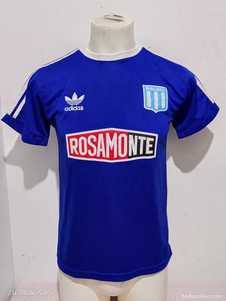Coleccionismo deportivo: Racing Club de Avellaneda Argentina camiseta futbol football shirt s 53cts
