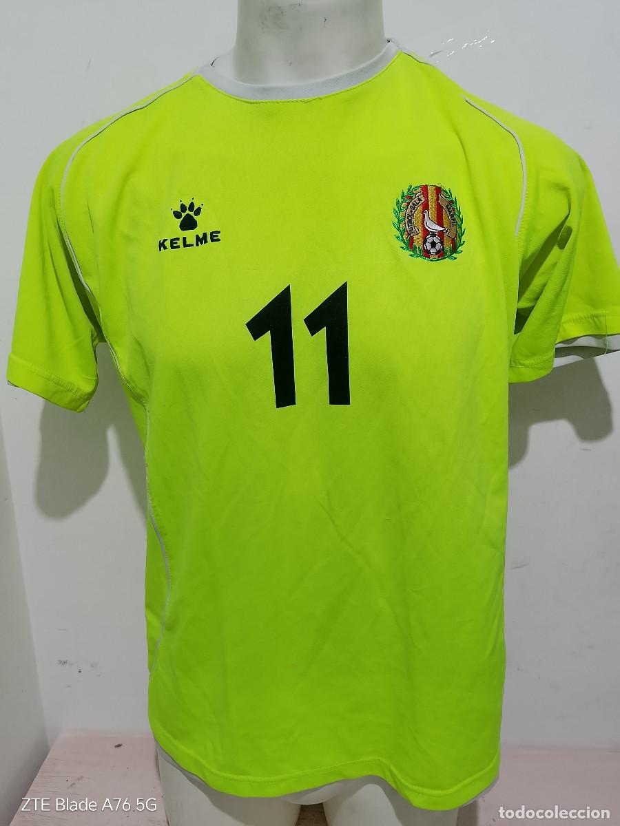 Coleccionismo deportivo: Marfil Santa Coloma Industrias Garcia camiseta futbol futsal sala L 58cts