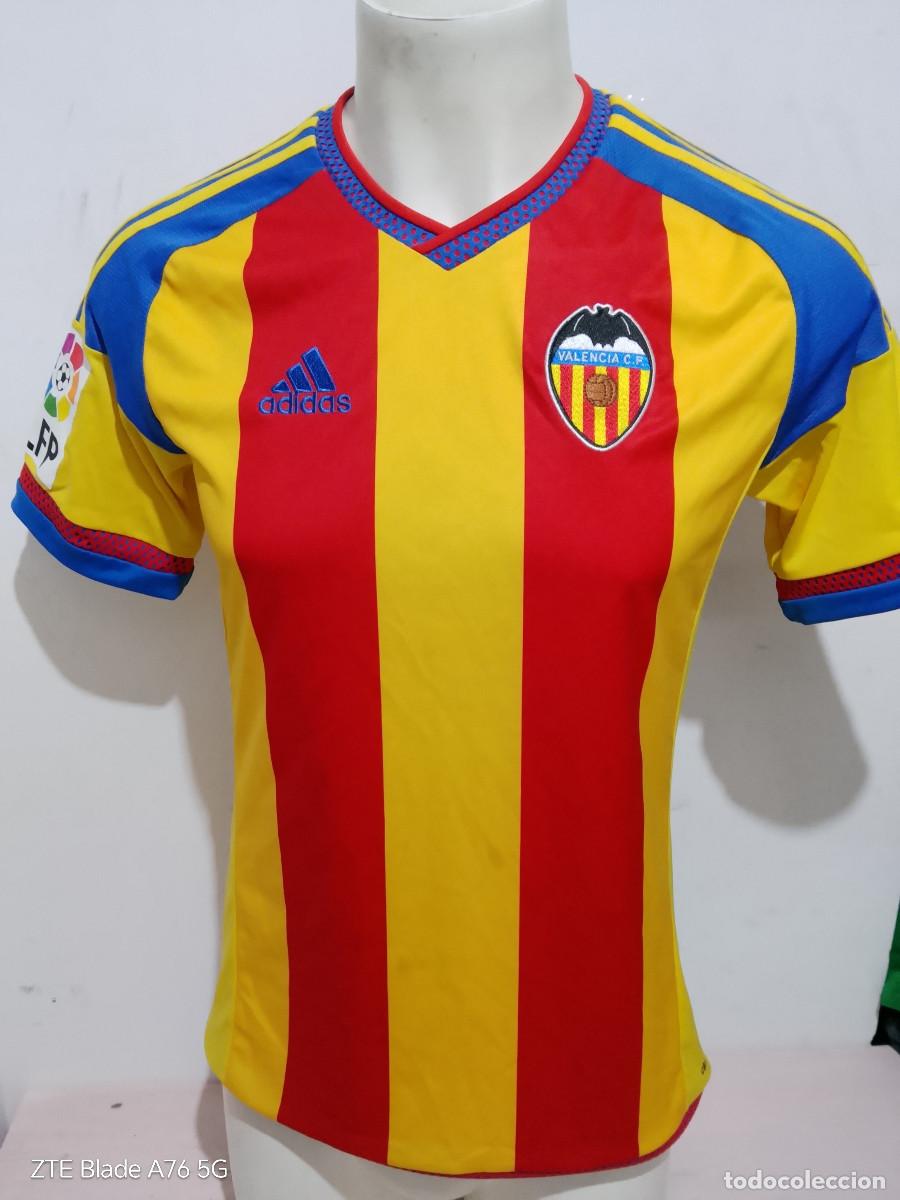 Coleccionismo deportivo: Valencia cf camiseta futbol football shirt s 52cts