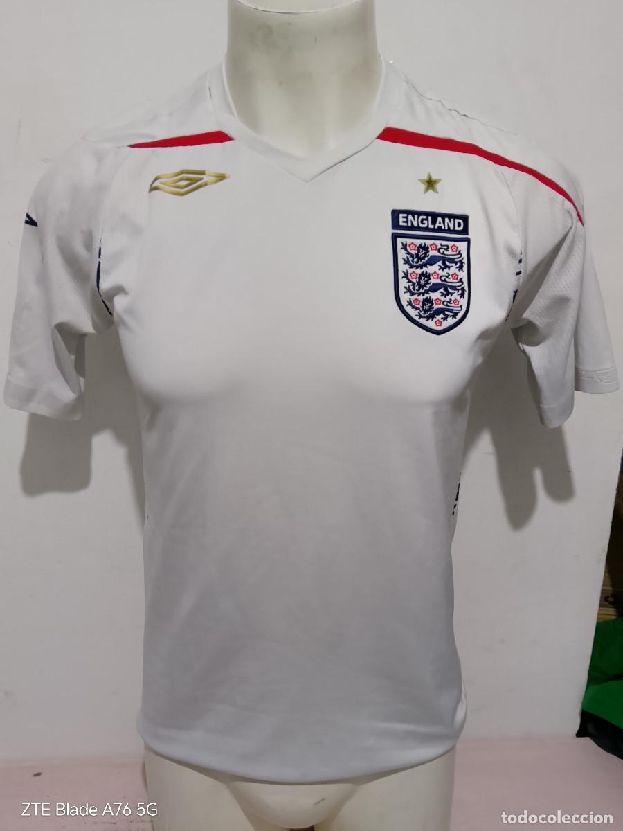 Coleccionismo deportivo: England Inglaterra football shirt camiseta futbol seleccion s 53cts