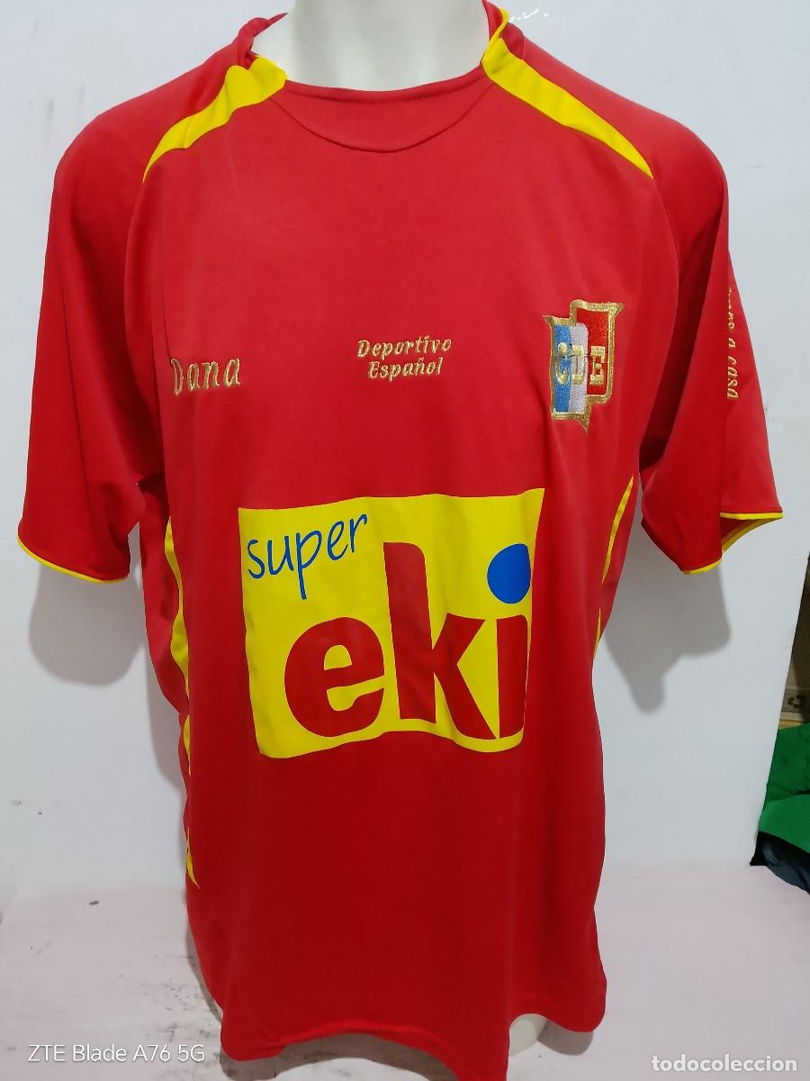 Coleccionismo deportivo: Club Deportivo Espa&ntilde;ol Buenos Aires Argentina camiseta futbol football shirt match xl